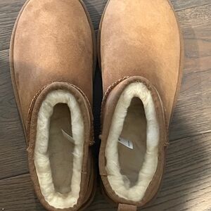 UGG Cream Shearling Boots